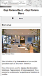 Mobile Screenshot of cap-riviera-deco.com